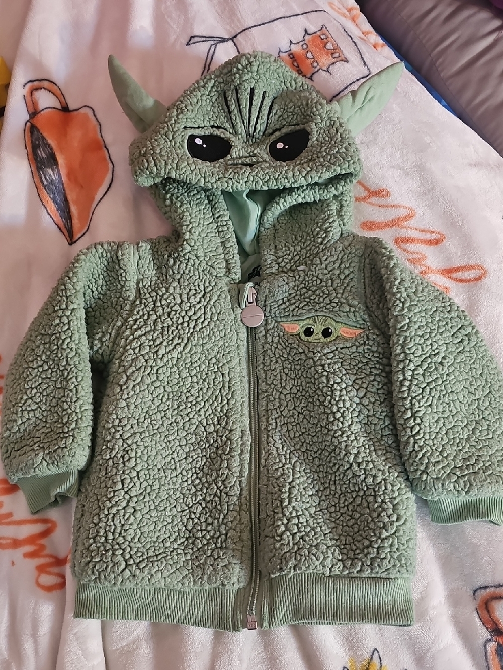 Star Wars Baby Sherpa Hoodie - Mint